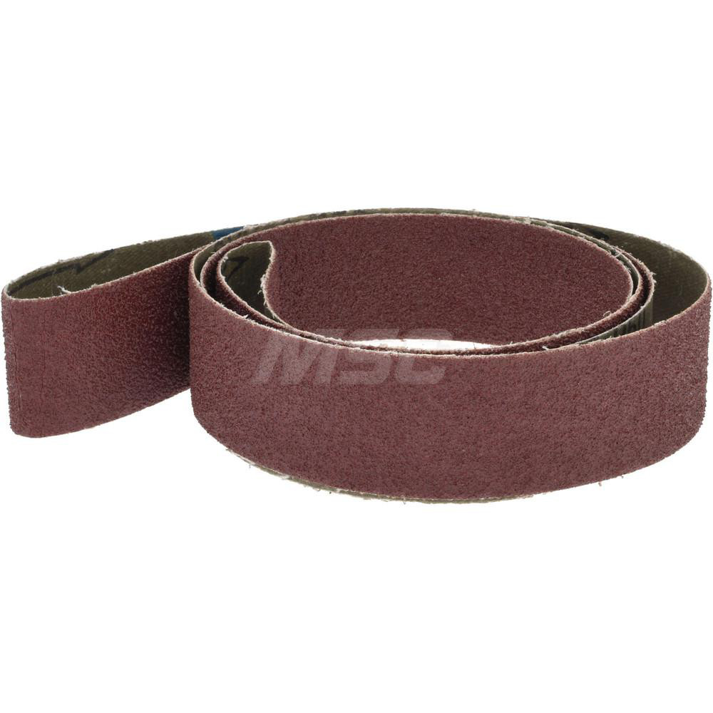 Abrasive Belt: 1-1/2" Wide, 60" Long, 50 Grit, Aluminum Oxide