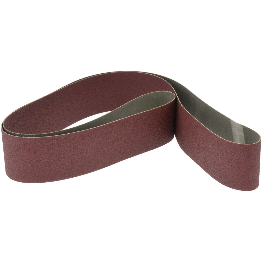 Abrasive Belt: 2" Wide, 60" Long, 120 Grit, Aluminum Oxide