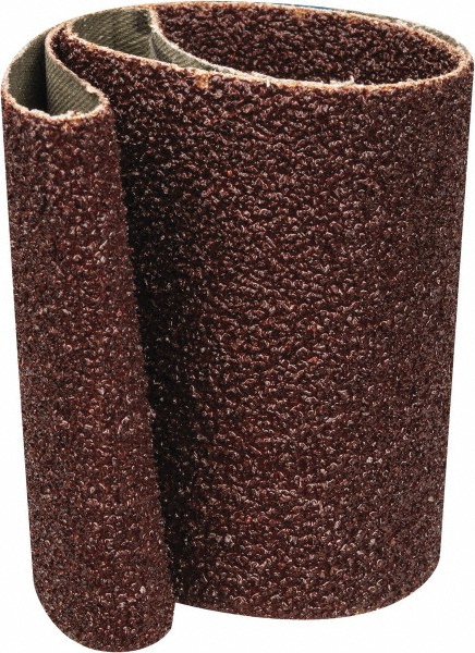 Abrasive Belt: 3" Wide, 18" Long, 40 Grit, Aluminum Oxide