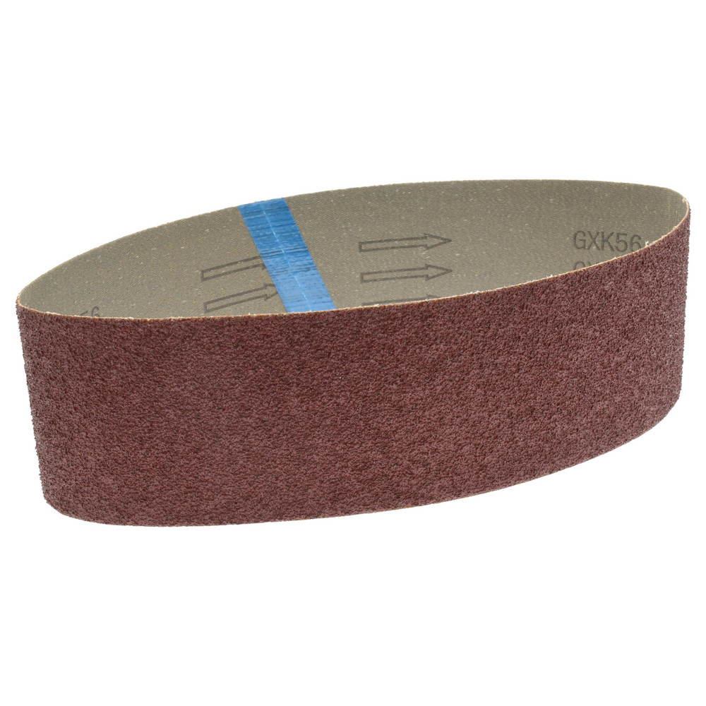Abrasive Belt: 3" Wide, 24" Long, 40 Grit, Aluminum Oxide