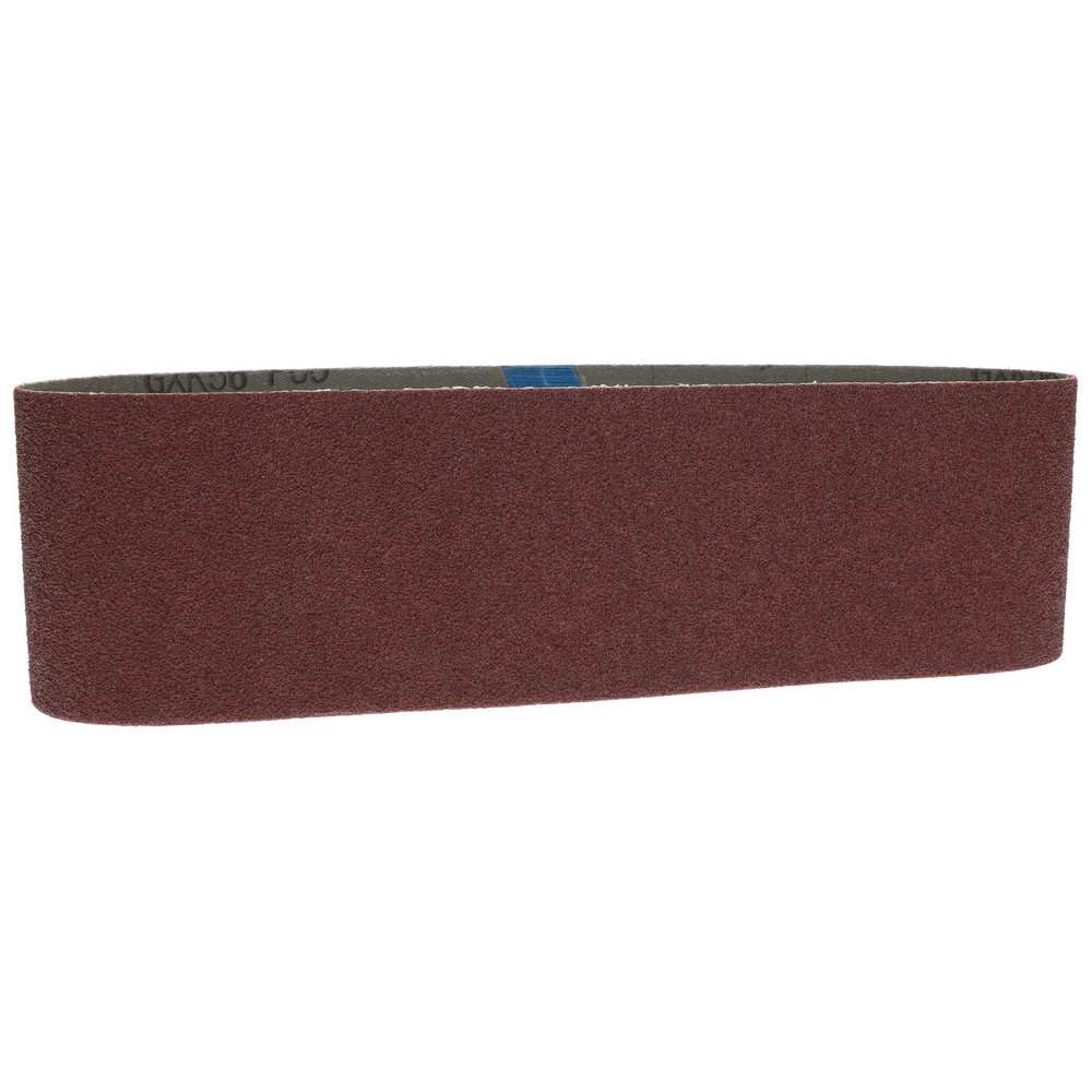 Abrasive Belt: 3" Wide, 24" Long, 60 Grit, Aluminum Oxide