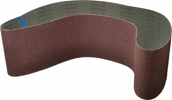 Tru-Maxx 7325 Abrasive Belt: 6" Wide, 54" Long, 60 Grit, Aluminum Oxide Image