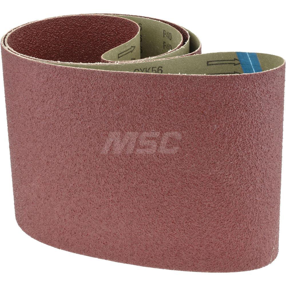 Tru-Maxx 7339 8" Wide x 107" OAL, 40 Grit, Aluminum Oxide Abrasive Belt Image