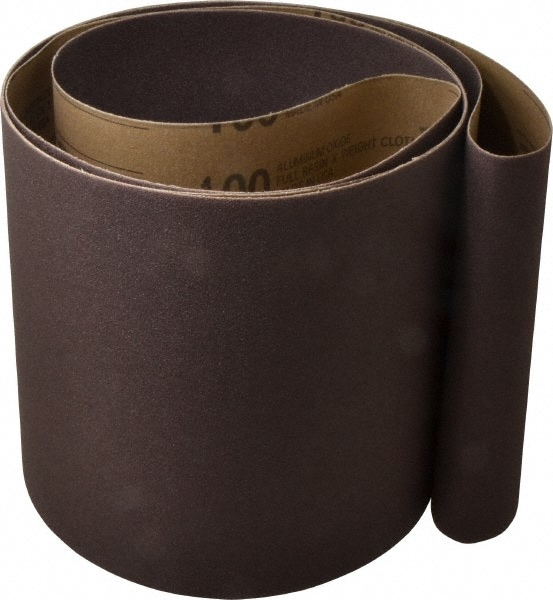 Tru-Maxx 7343 Abrasive Belt: 8" Wide, 107" Long, 100 Grit, Aluminum Oxide Image