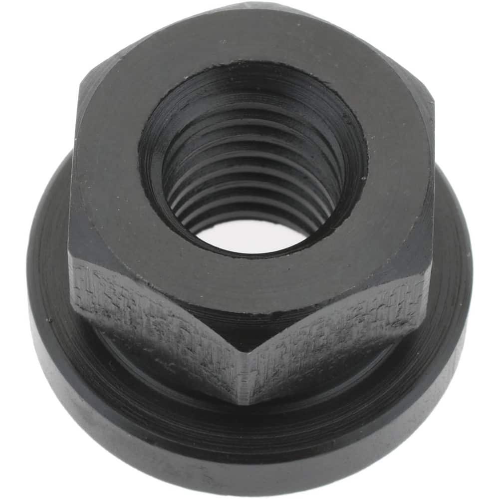 1/2-13  Steel Black Oxide Spherical Flange Nut