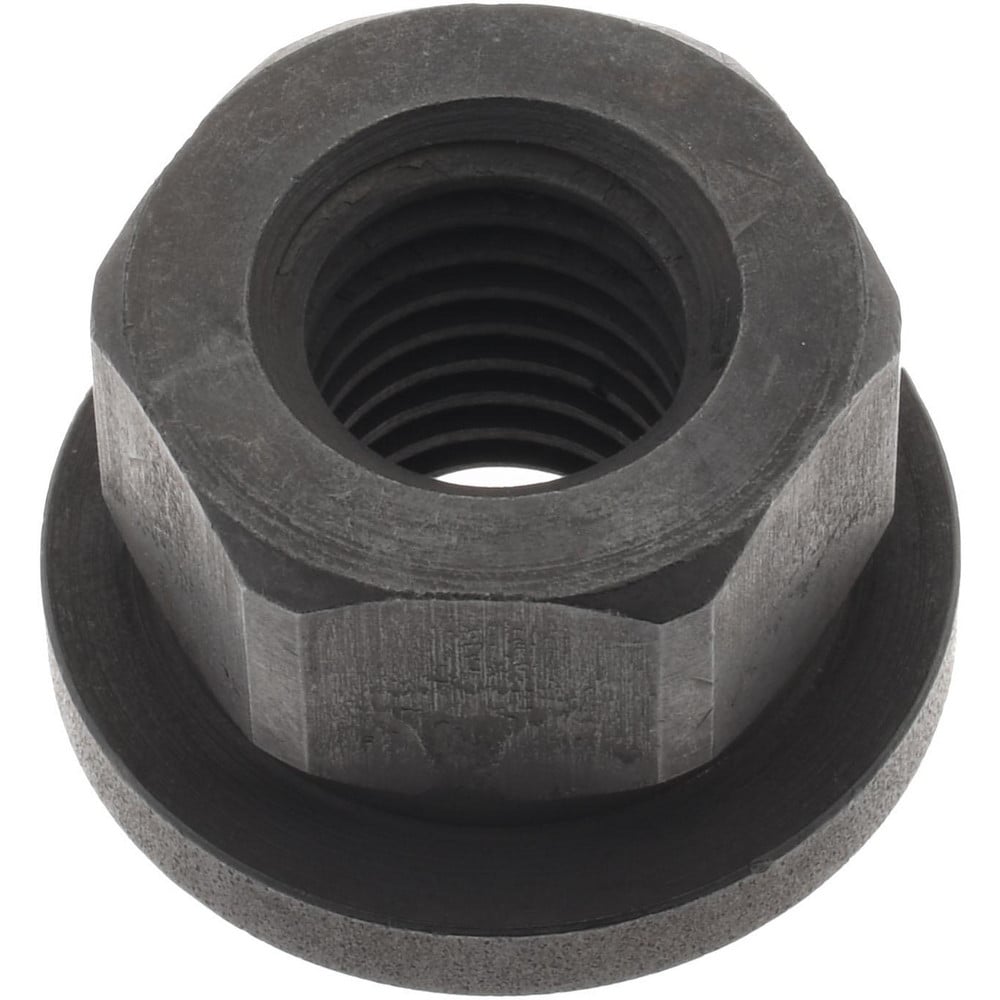 5/8-11  Steel Black Oxide Spherical Flange Nut