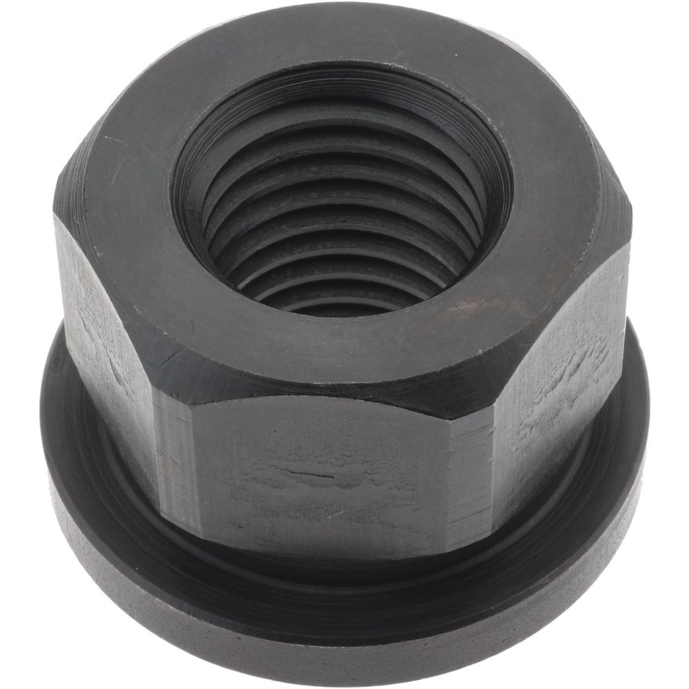 1-8  Steel Black Oxide Spherical Flange Nut