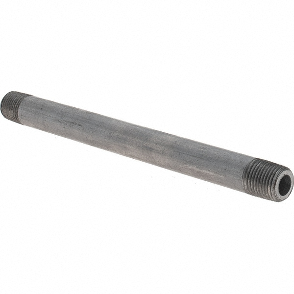 Black Pipe Nipple: 1/8