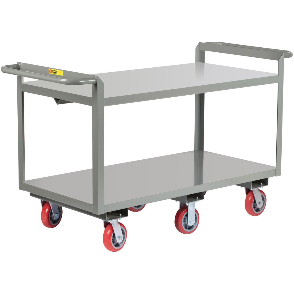 Little Giant® - Double Handled Heavy-Duty Shelf Utility Cart: 59