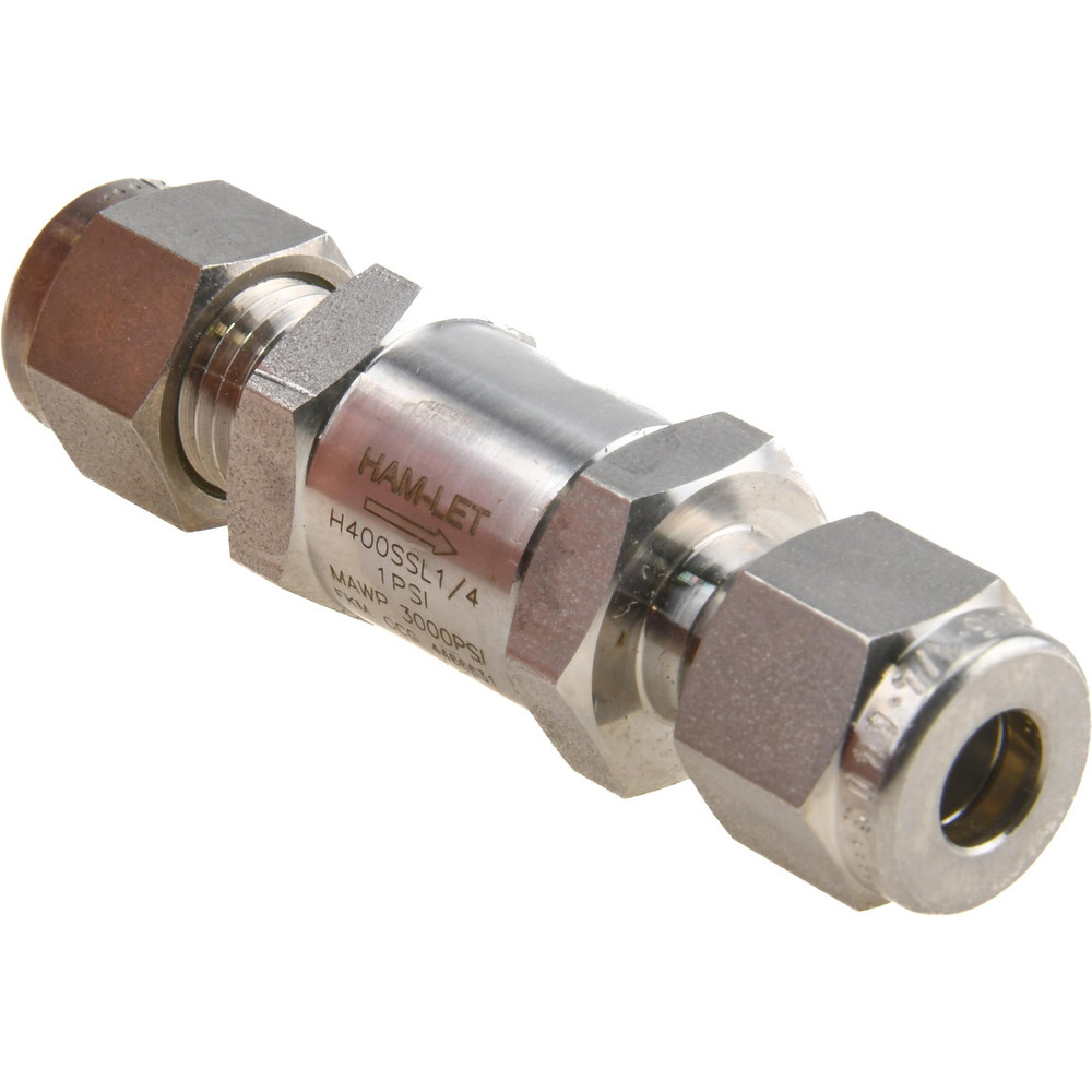 Check Valve: 1/4" Pipe