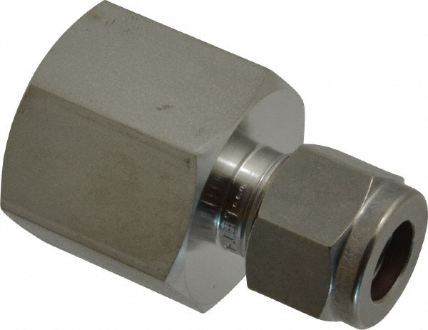 Ham-Let 3001799 Compression Tube Connector: 1/2" Thread, Compression x FNPT Image