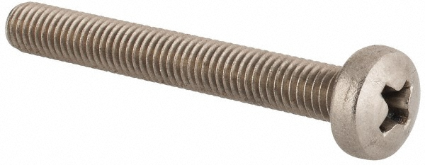 Value Collection MAPPM0050040CP Machine Screw: Pan Head, Phillips Image