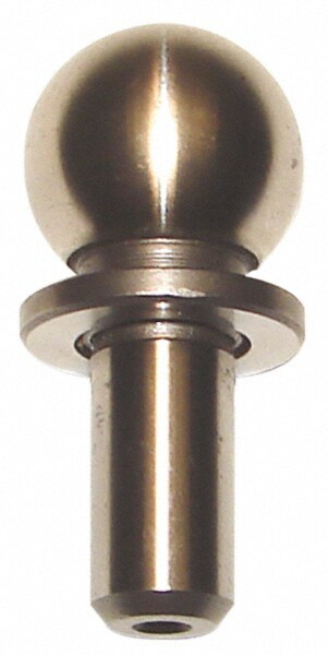 Shoulder Tooling Ball: Standard, 1/4" Ball Dia, 1/8" Shank Dia, Press-Fit