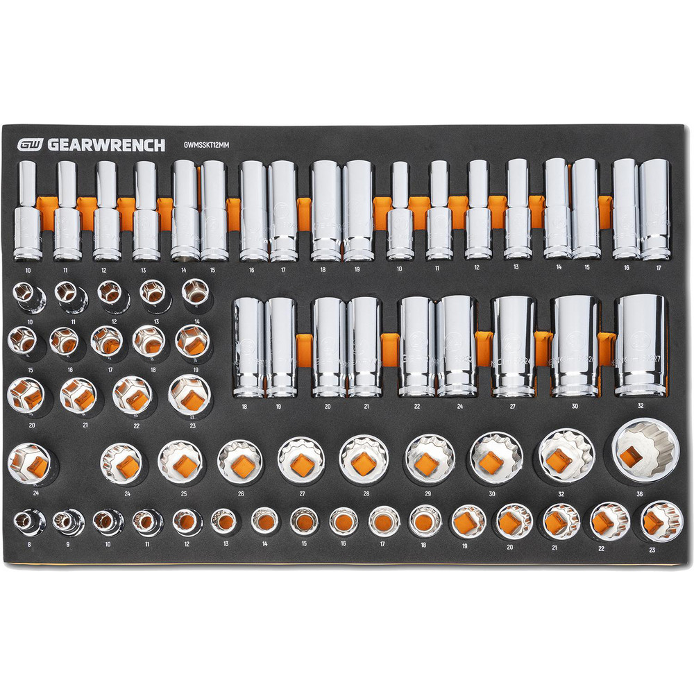 29 Piece Metric Socket Set | MSC Industrial Supply Co.