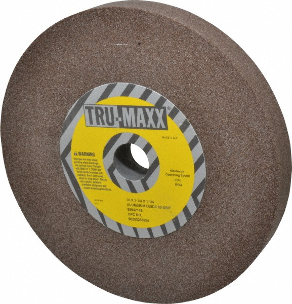 TruMaxx 60 Grit Aluminum Oxide Bench & Pedestal Grinding Wheel