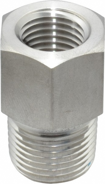 Pipe Bushing: 3/8 x 1/4" Fitting, 316 Stainless Steel