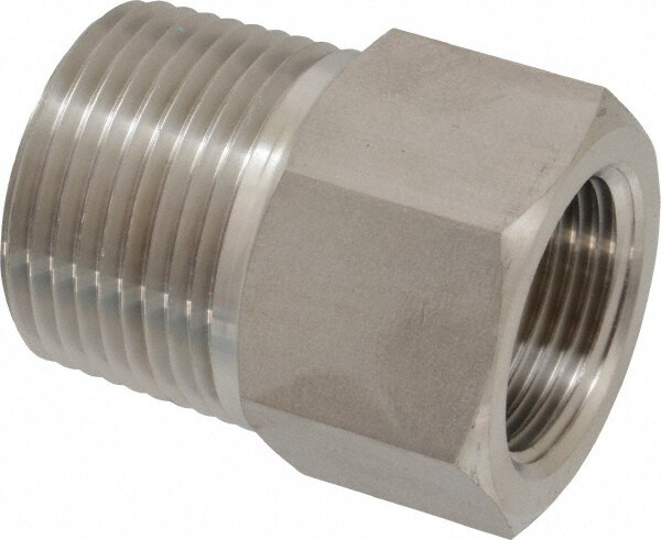 Pipe Bushing: 1 x 3/4" Fitting, 316 Stainless Steel