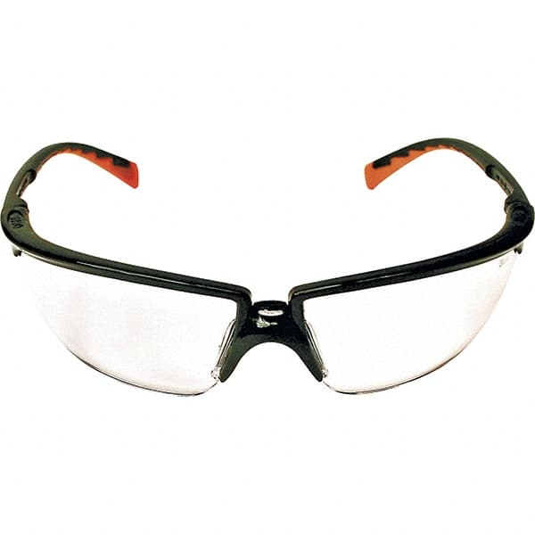 Safety Glass: Anti-Fog & Scratch-Resistant, Polycarbonate, Clear Lenses, Half-Framed, UV Protection