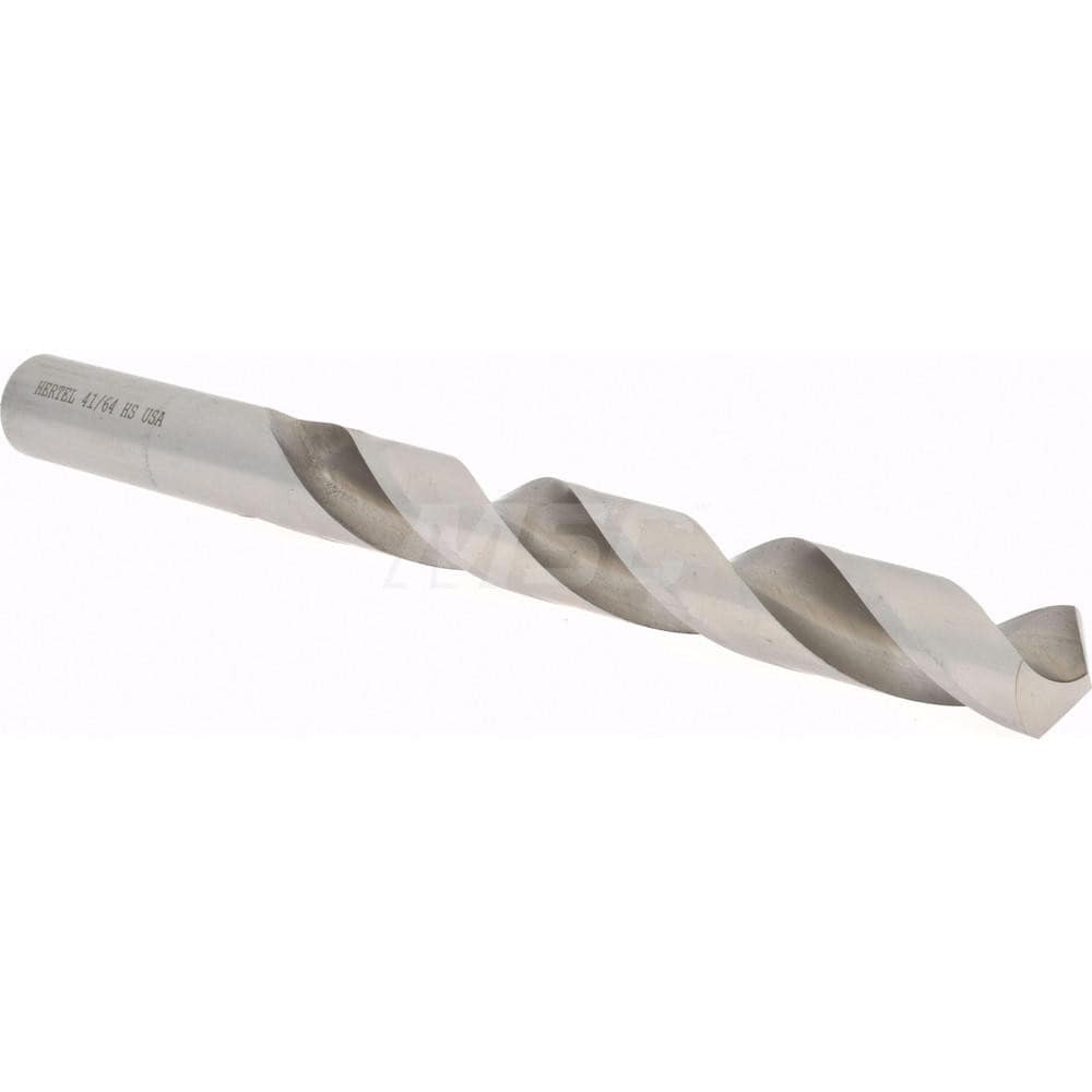 Hertel 85703726 Jobber Length Drill Bit: 0.6406" Dia, 118 °, High Speed Steel Image