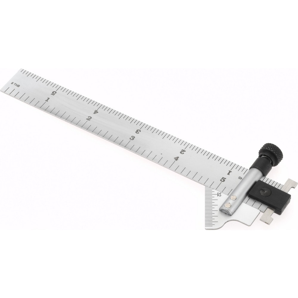 SPI - 6 Inch Long x 3/4 Wide Blade, 118° Bevel Angle, Steel Ruler Drill  Point Gage - 85720266 - MSC Industrial Supply