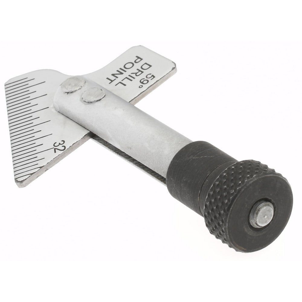 SPI - 6 Inch Long x 3/4 Wide Blade, 118° Bevel Angle, Steel Ruler Drill  Point Gage - 85720266 - MSC Industrial Supply