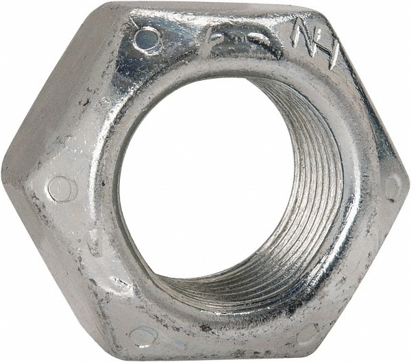 Value Collection 3/416 UNF Grade C Hex Lock Nut with Distorted