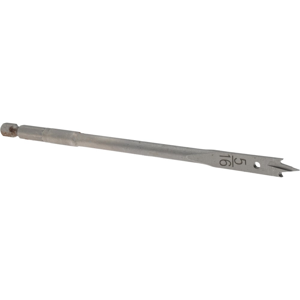 Spade-Blade Drill Bit: 5/16" Drill Bit, Steel