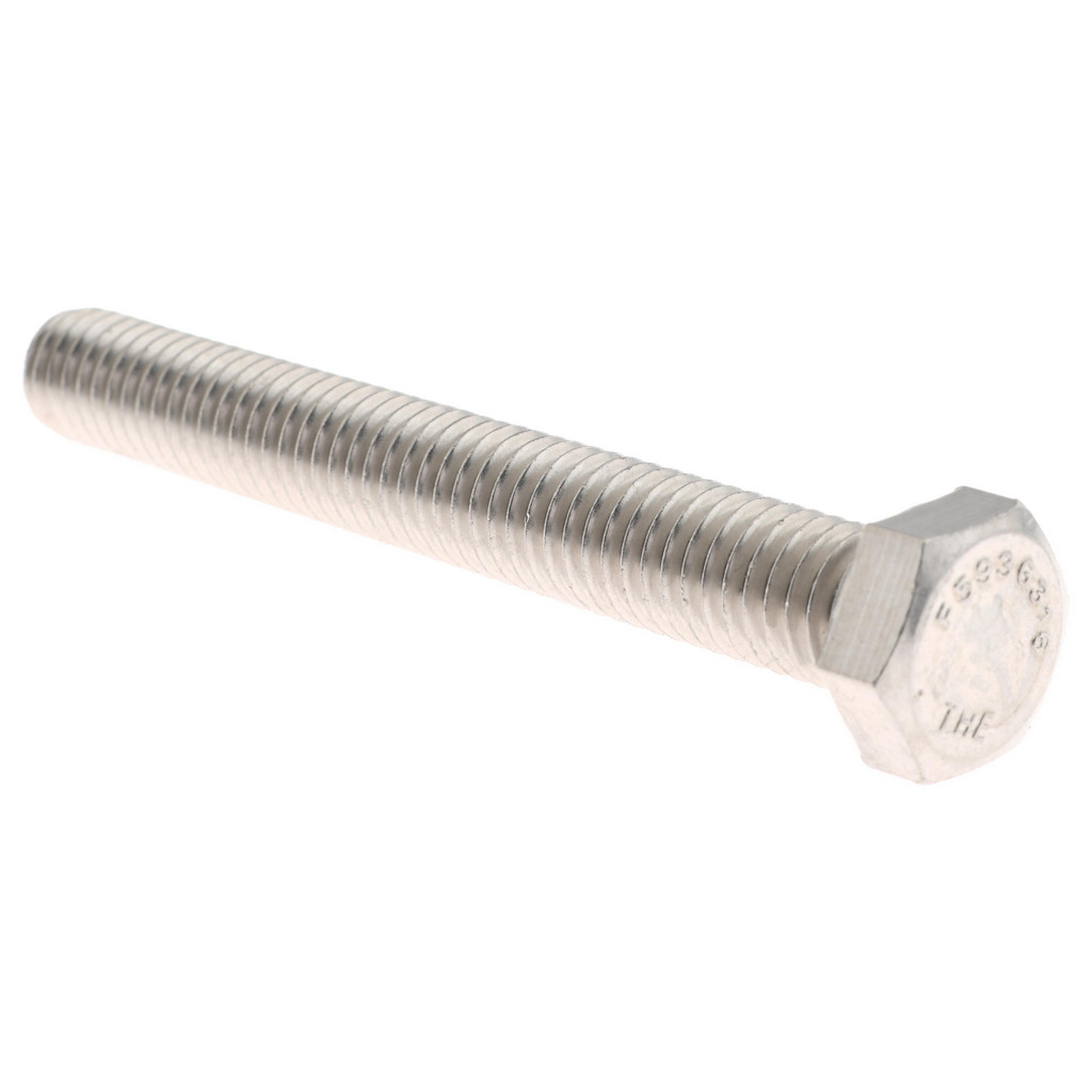 Value Collection R80324942 Hex Head Cap Screw: 3/8-16 x 3", Grade 316 Stainless Steel, Uncoated Image