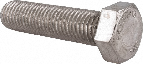Value Collection 202914B Hex Head Cap Screw: 3/4-10 x 3", Grade 316 Stainless Steel, Uncoated Image