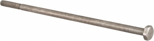 Value Collection 1-H-25C-650 Hex Head Cap Screw: 1/4-20 x 6-1/2", Grade 18-8 Stainless Steel, Uncoated Image