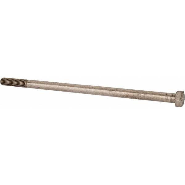 Value Collection R80323440 Hex Head Cap Screw: 3/8-16 x 8", Grade 18-8 Stainless Steel, Uncoated Image