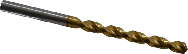 Guhring 9006520051600 Jobber Length Drill Bit: 0.2031" Dia, 130 °, High Speed Steel Image