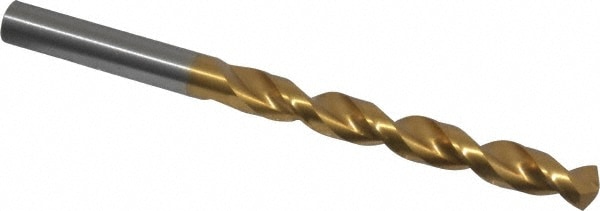 Guhring 9006520091300 Jobber Length Drill Bit: 0.3594" Dia, 130 °, High Speed Steel Image