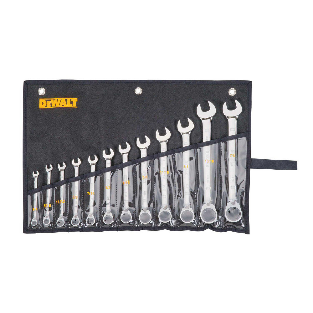 DeWALT Combination Wrench Set 12 Pc MSC Industrial Supply Co.