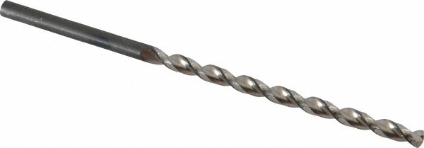 Photos - Drill / Screwdriver Guhring Taper Length Drill Bit: #3  Dia, 130 deg, HSS - Bright/Uncoated Finish, 3-19/32" Flute Length, 5-15/32" OAL, (0.2130)