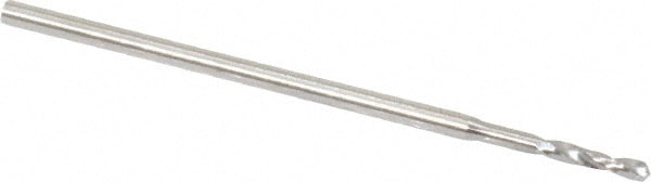 Micro Drill Bit: 0.0307" Dia, 118 ° Point, Cobalt