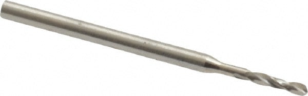 Micro Drill Bit: 0.0374" Dia, 118 ° Point, Cobalt