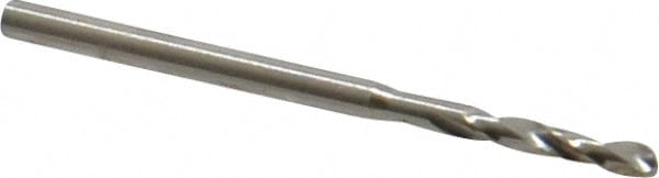 Micro Drill Bit: 1.22 mm Dia, 118 ° Point, Cobalt