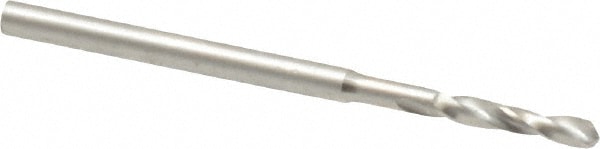 Micro Drill Bit: 1.24 mm Dia, 118 ° Point, Cobalt