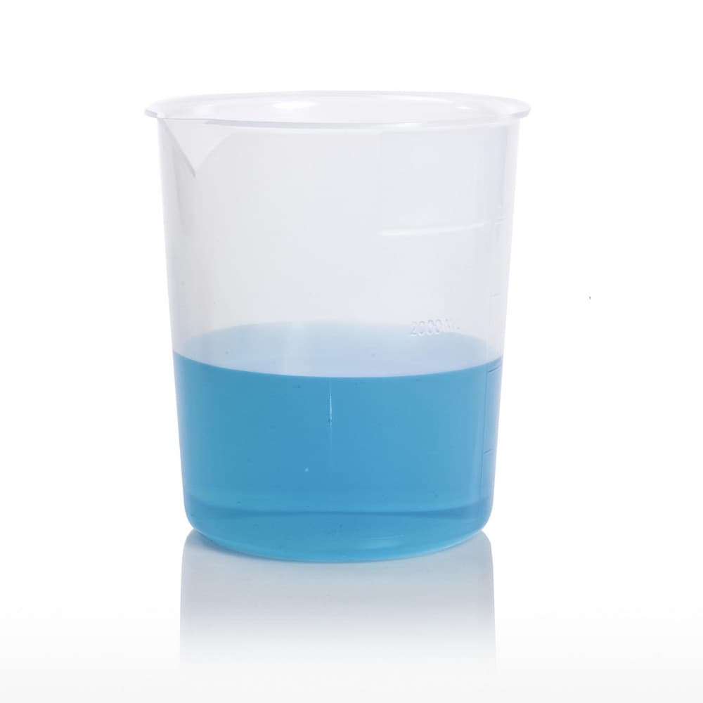 Bel-Art F26219-0000 4,000 ml Polypropylene Graduated Beaker Image