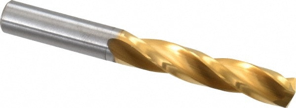 Guhring #27 Solid Carbide Drill Jobber Length 118° Point Bright Finish