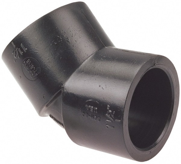 NIBCO CC01200 3/4" Polypropylene Plastic Pipe 45° Elbow 