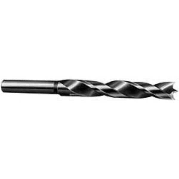 Brad-Point Drill Bits; Drill Bit Size (Inch): 1/8; 0.125in ; Shank Diameter: 1/8in ; Drill Bit Finish/Coating: Coated; Bright (Polished) ; Tool Material: High Speed Steel ; Overall Length (Inch): 2-7/8