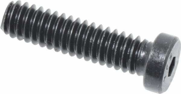 Value Collection 019153PR Low Head Socket Cap Screw: 1/4-20, 1" Length Under Head, Low Socket Cap Head, Hex Socket Drive, Alloy Steel, Black Oxide Finish Image