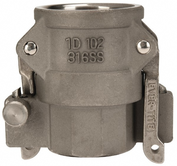 EVER-TITE. Coupling Products 310DLHSS102 Cam & Groove Coupling: 1", Lock-On Thread Image