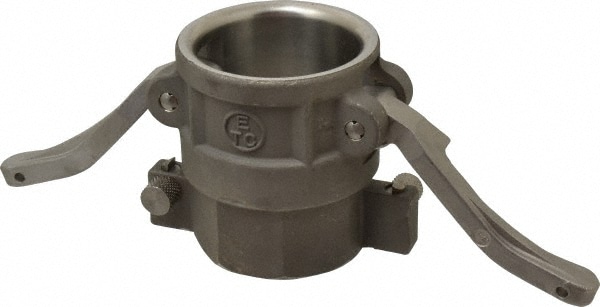 EVER-TITE. Coupling Products 315DLHSS102 Cam & Groove Coupling: 1-1/2", Lock-On Thread Image