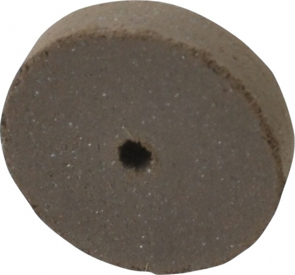 Cratex 54 M Surface Grinding Wheel: 5/8" Dia, 1/8" Thick, 1/16" Hole Image