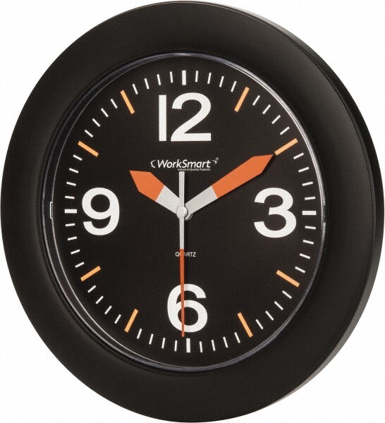 Value Collection 8 1 2 Inch Diameter Black Face Dial Wall Clock 85882009 Msc Industrial Supply - 8 Inch Wall Clock Value Collection 8 1 2 Inch Diameter Black Face Dial Wall Clock 85882009 Msc Industrial Supply - 8 Inch Wall Clock