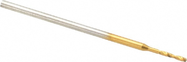 Guhring 9006600006100 Micro Drill Bit: 0.024" Dia, 118 °, Cobalt Image