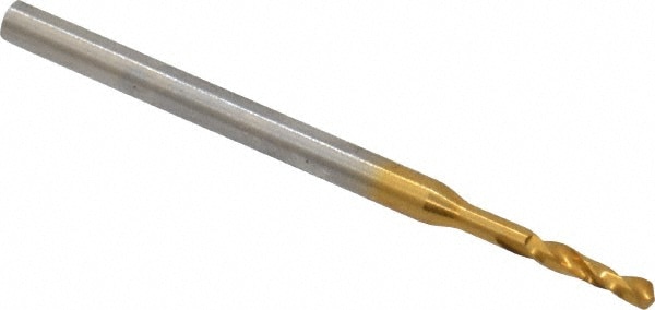 Guhring 9006600009400 Micro Drill Bit: 0.037" Dia, 118 °, Cobalt Image